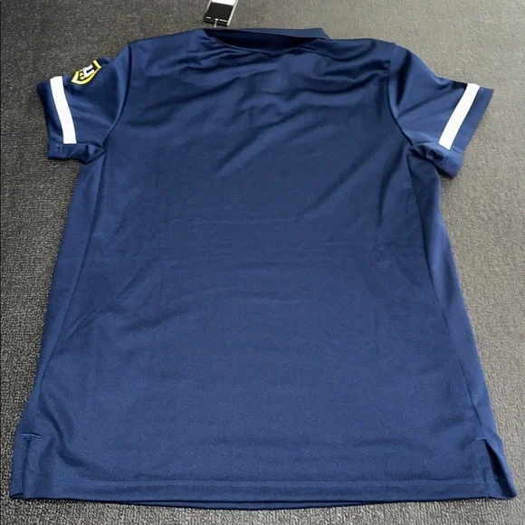 NWT Adidas women’s Blue Polo Shirt with NAU size Large - Picture 8 of 10